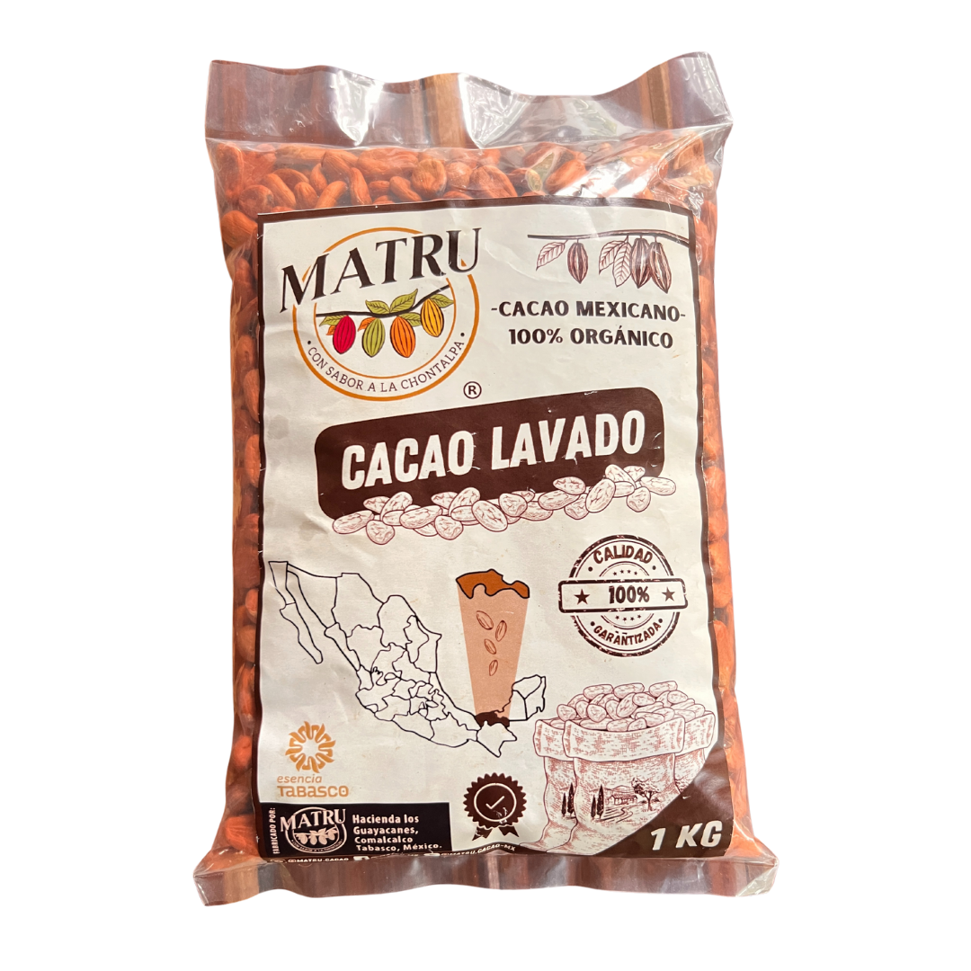 Cacao Lavado de Calidad - 1kg